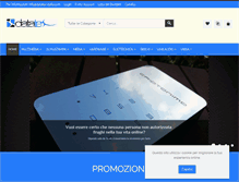 Tablet Screenshot of datatex-italia.com